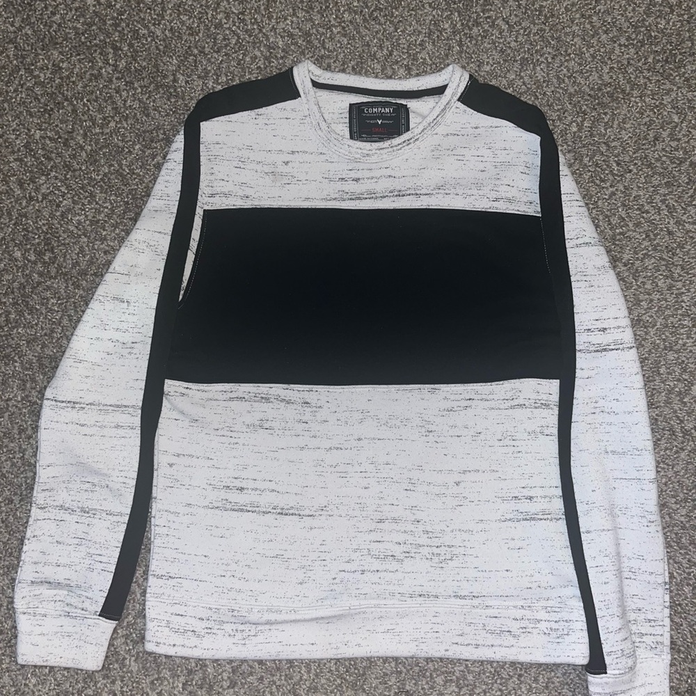 Company Eighty One White and Black sweatshirt